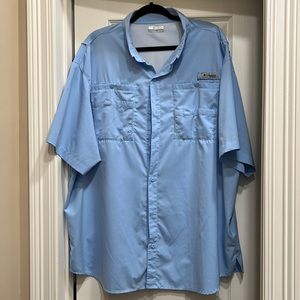 Columbia PFG Button Up